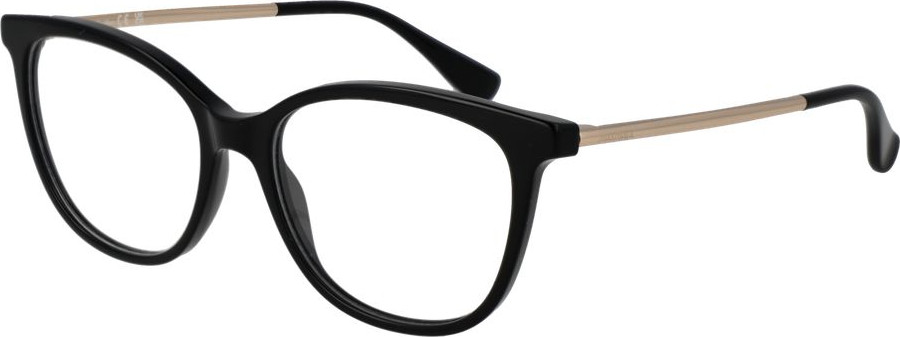 Black Acetate Glasses Frames Max Mara
