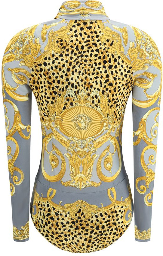 Боди Versace Multicolor Viscose Top