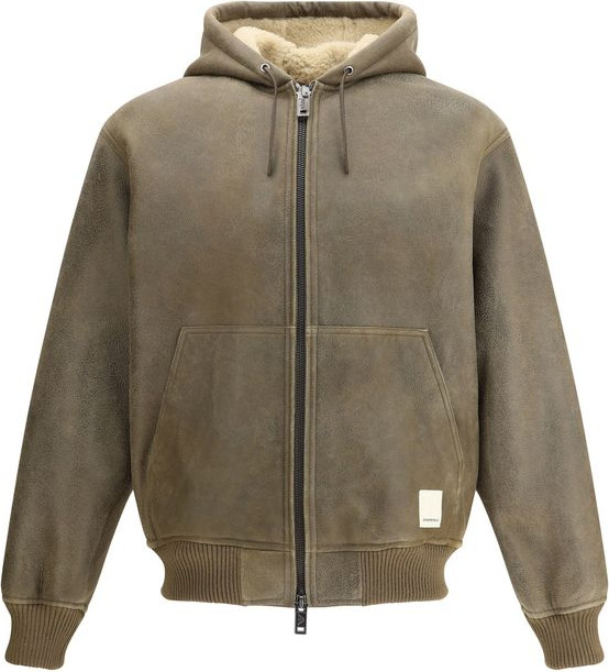 Bomber Armani Emporio Brown Lamb Ovis Aries Aries Bomber