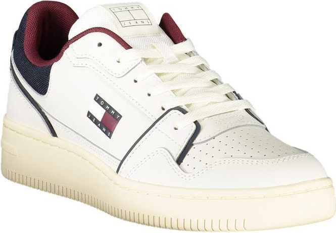 Oq teri erkaklar krossovkasi Tommy Hilfiger