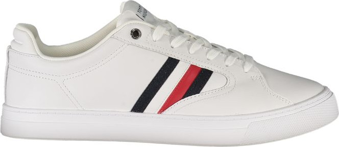Белые кожаные кроссовки Tommy Hilfiger
