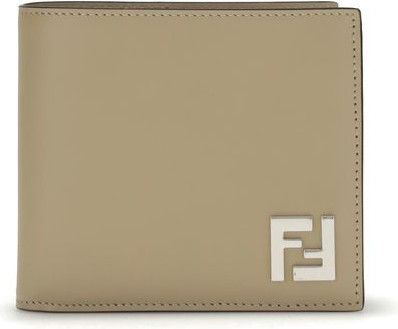 Fendi FF charm logotipli ikki buklama hamyon