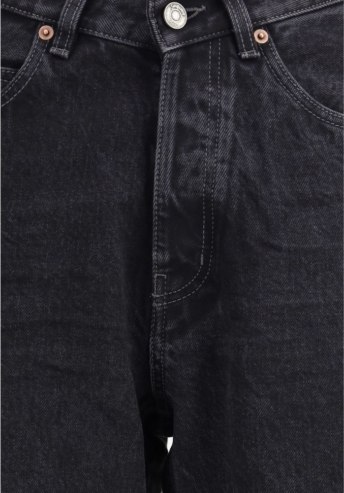 Jeans Saint Laurent Black Cotton Slim Fit Jeans