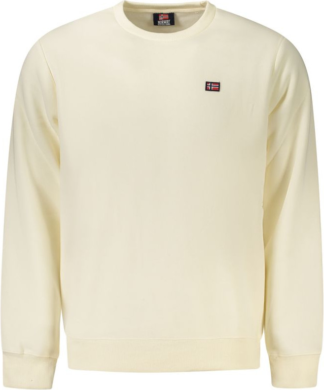 White Cotton Men Sweater