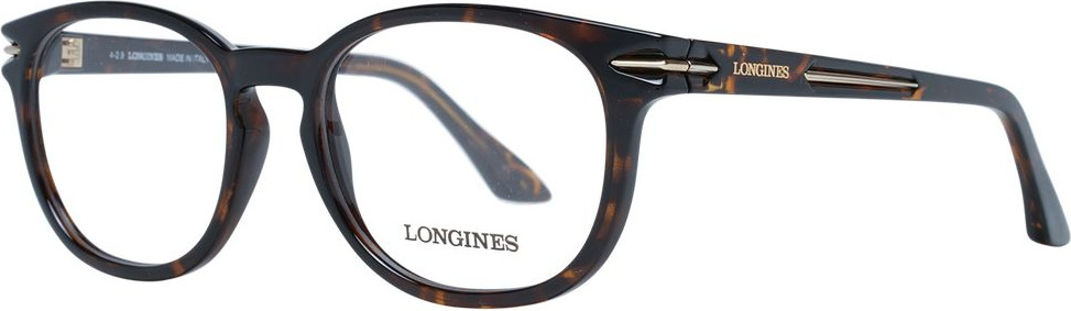 Brown Plastic Glasses Frames Longines