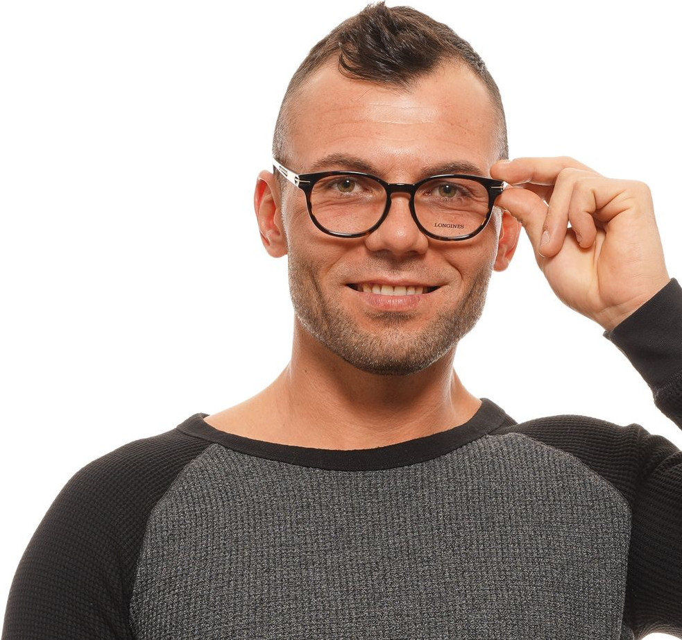 Brown Plastic Glasses Frames Longines