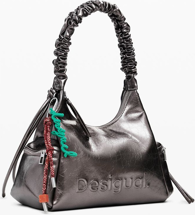 Handbag Desigual MONTVILLE HALF LOGO BAG