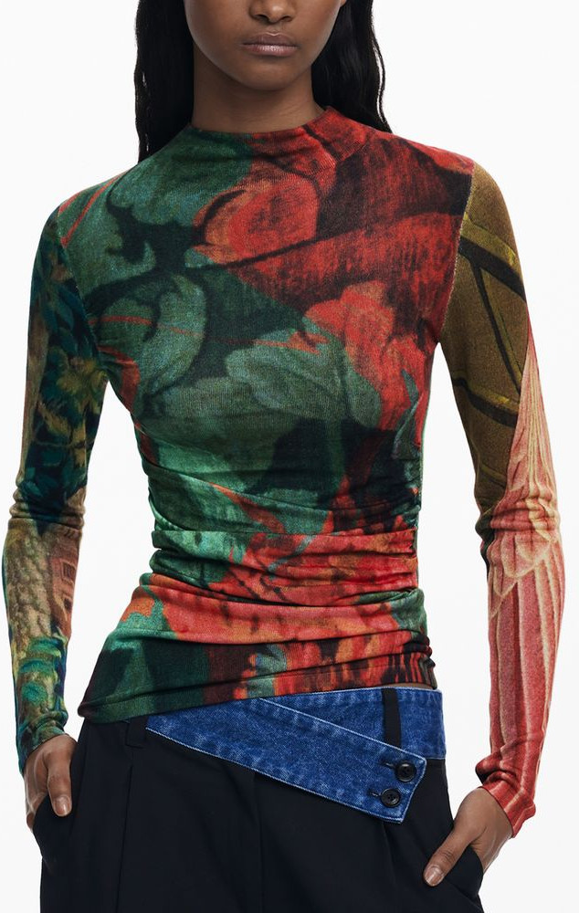 Yashil Viskoza Jumper