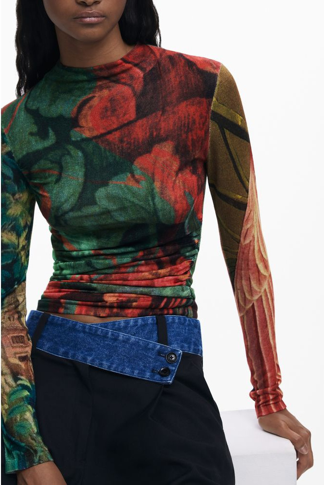 Yashil Viskoza Jumper
