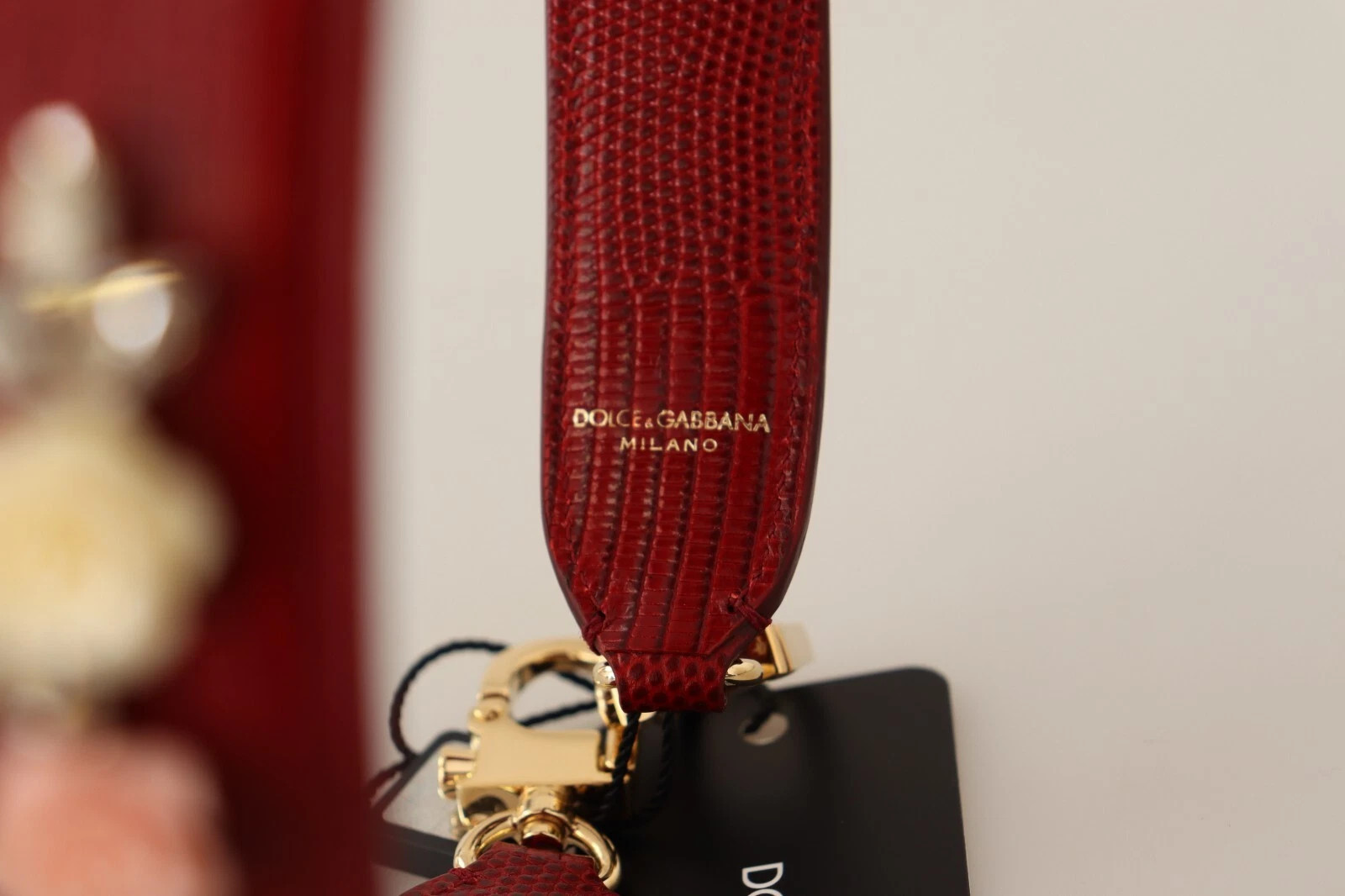 Ремень через плечо Dolce & Gabbana Цветочные кристаллы