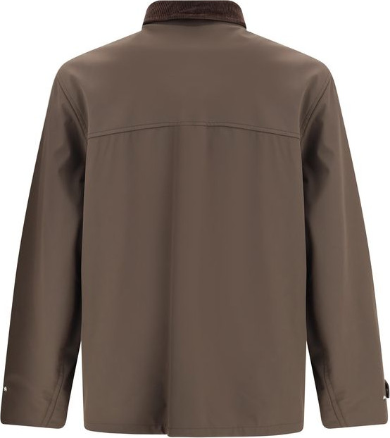 Brown Polyamide Coat