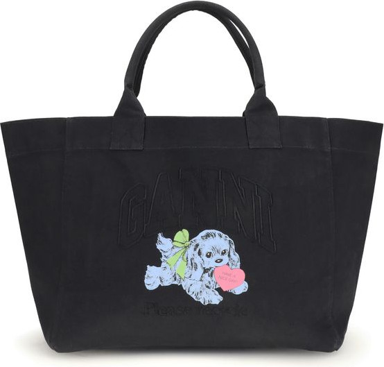 Tote Bag GANNI XXL Puppy Tote Bag
