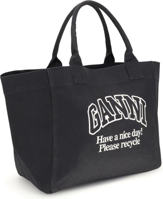 Сумка-тоут GANNI XXL Canvas Tote Bag
