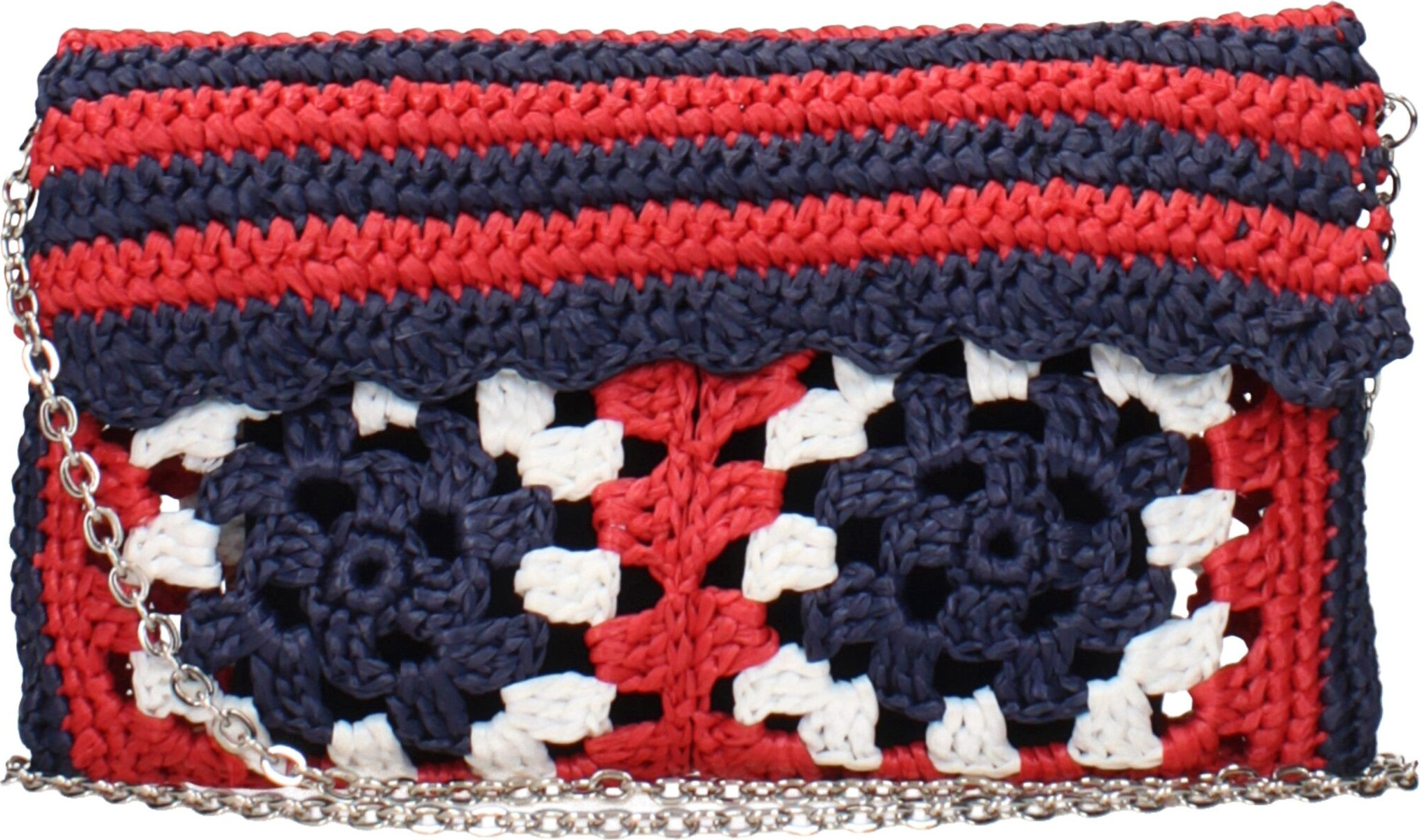 Clutch sumkasi Miu Miu Multicolor Raffia