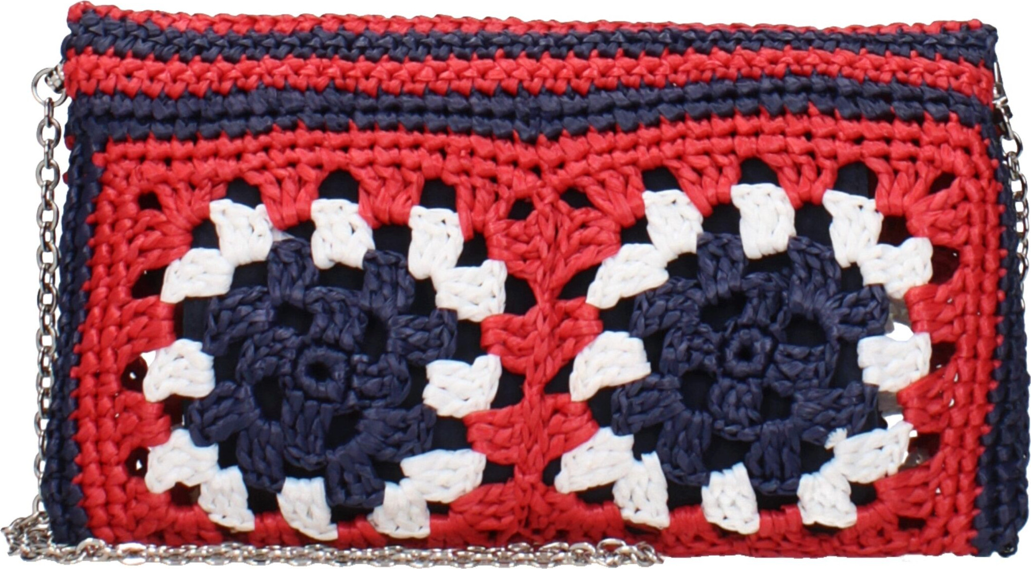 Clutch sumkasi Miu Miu Multicolor Raffia