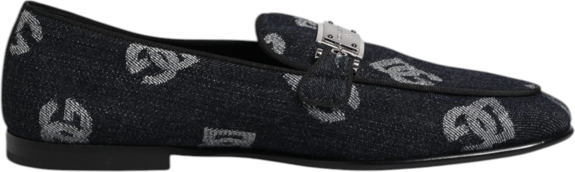 Лоферы Dolce & Gabbana из хлопка