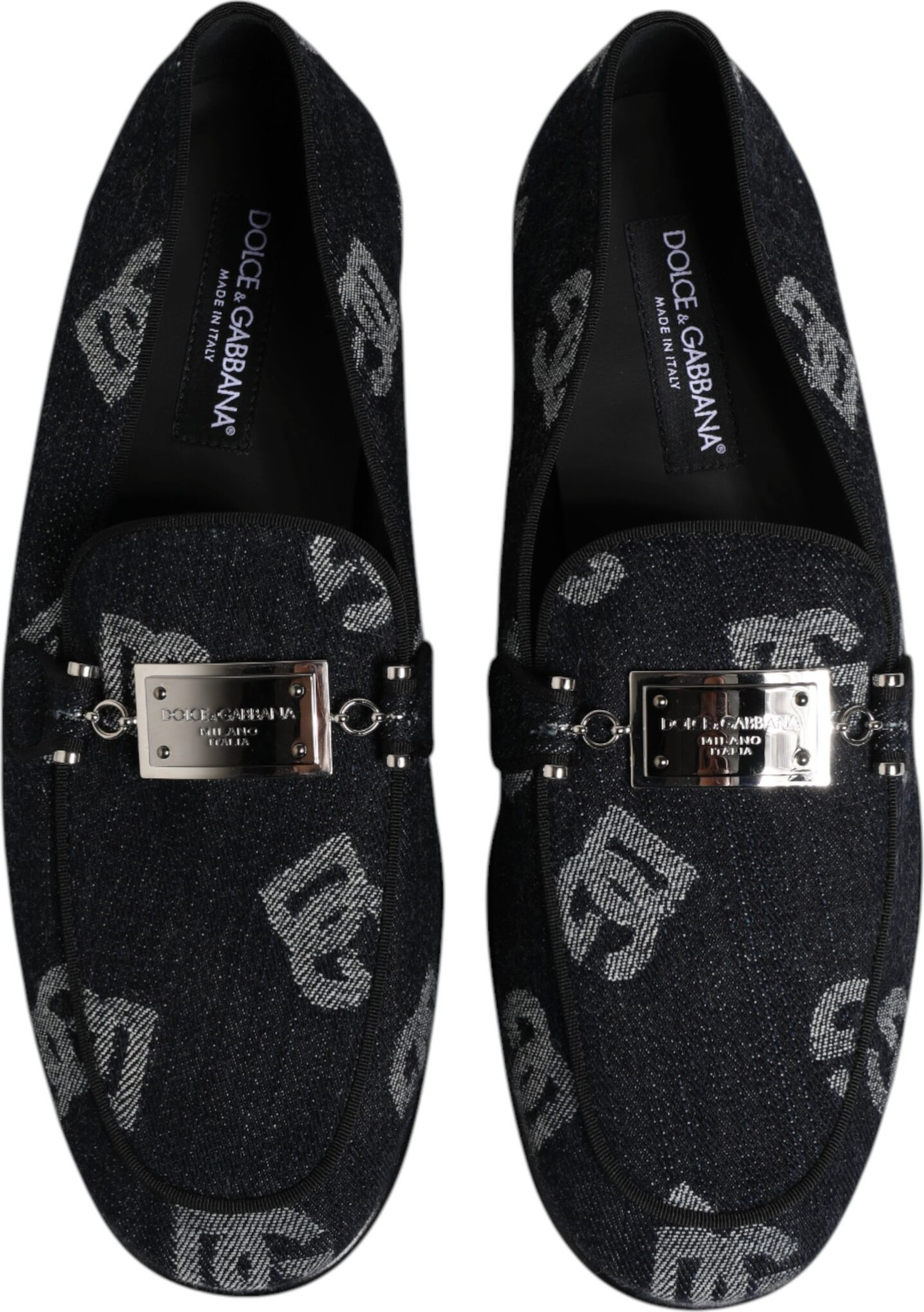 Loafers Cotton Dress Shoes Dolce & Gabbana