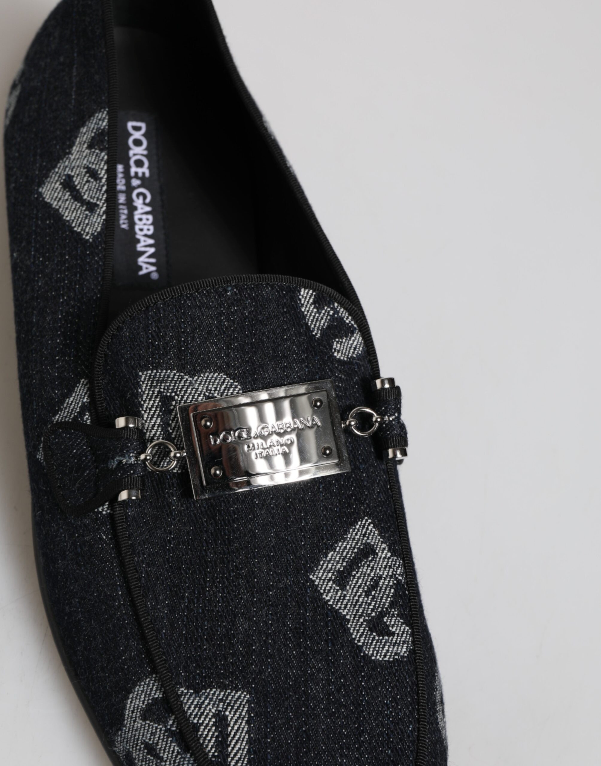 Loafers Cotton Dress Shoes Dolce & Gabbana