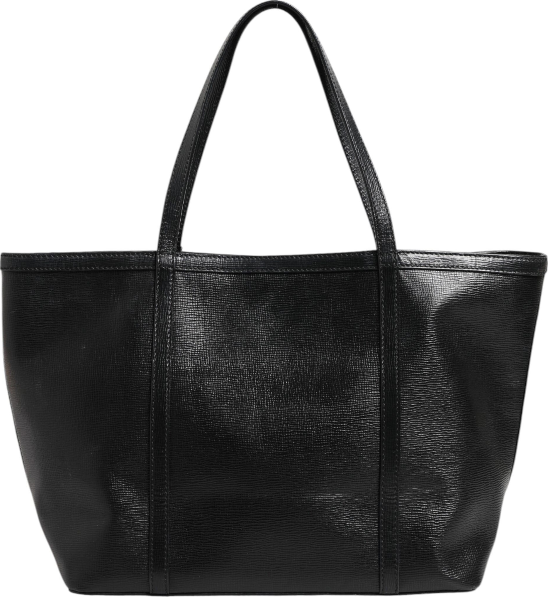 Tote Bag Dolce & Gabbana Black Leather Miss Escape Shopping Tote