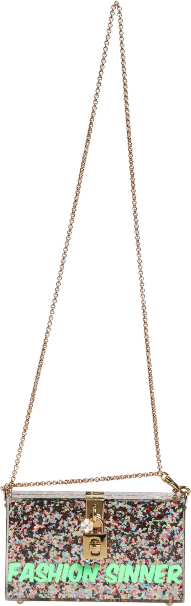 Crossbody Bag Dolce & Gabbana Fashion Sinner Glitter Box