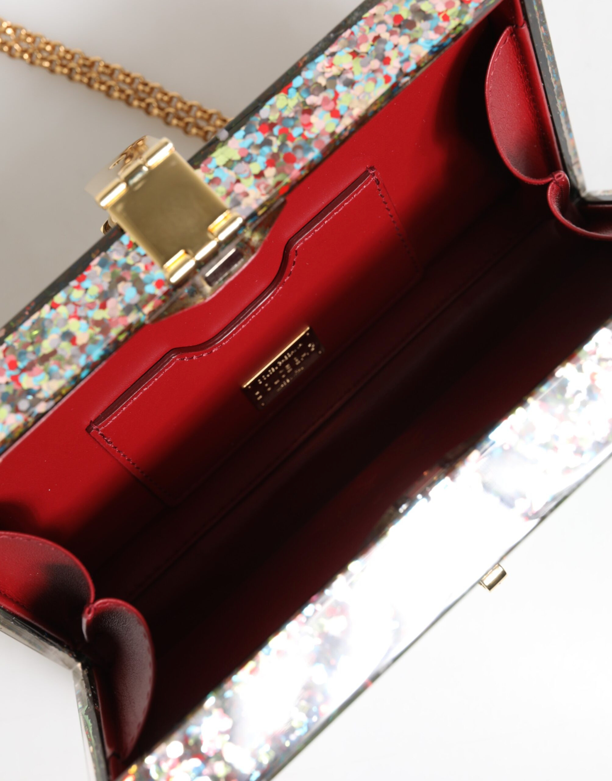 Crossbody Bag Dolce & Gabbana Fashion Sinner Glitter Box