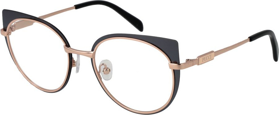 Eyeglasses Emilio Pucci Rose Gold Metal Glasses