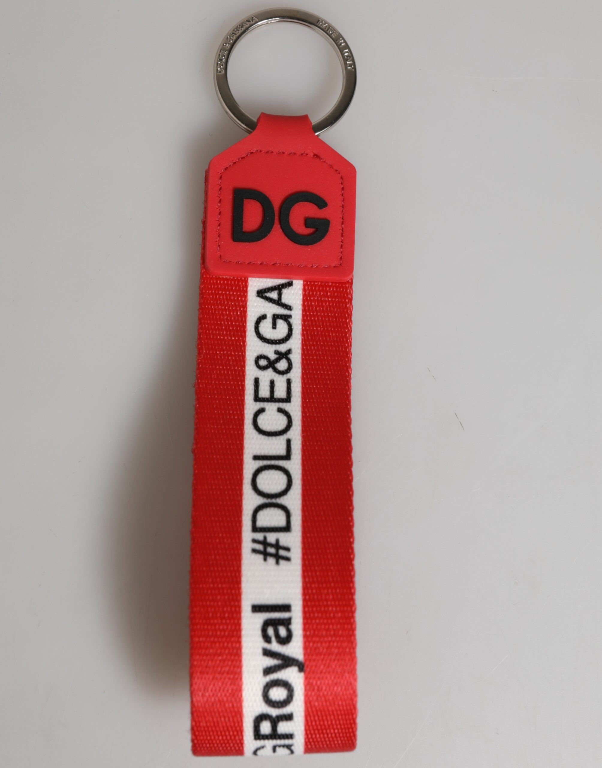 Kalit ushlagich Dolce & Gabbana Qizil Logotip
