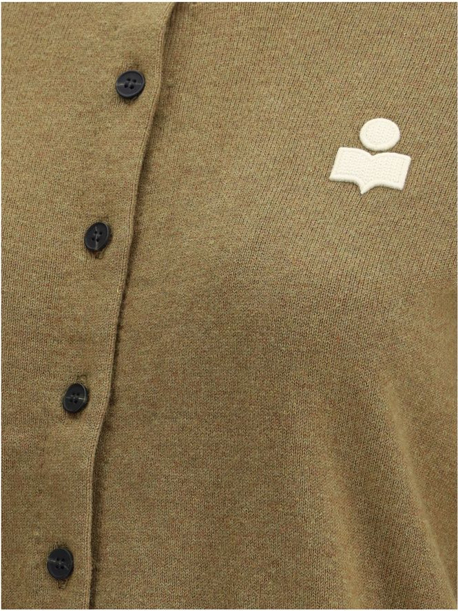Cardigan Etoile Isabel Marant Bicolor Cotton Cardigan
