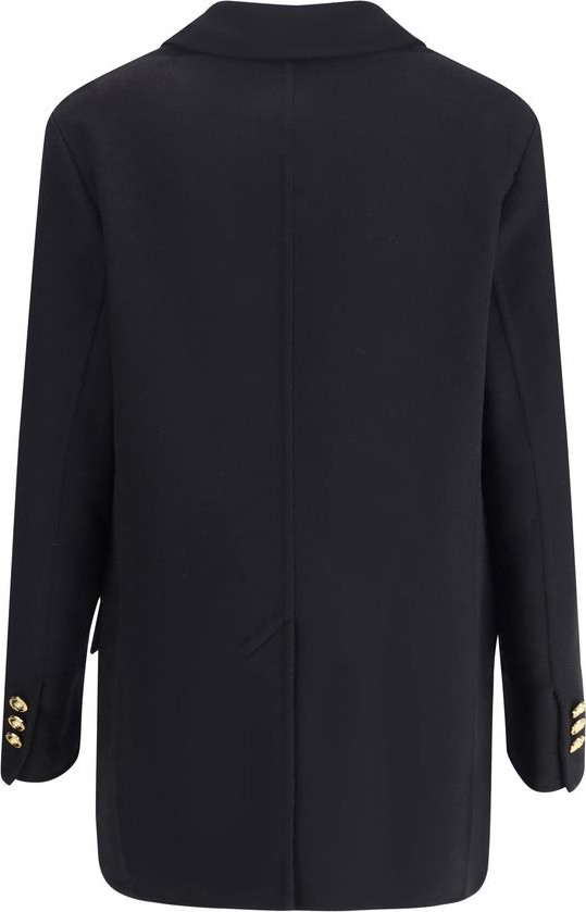 Coat Versace Black Cashmere Coat