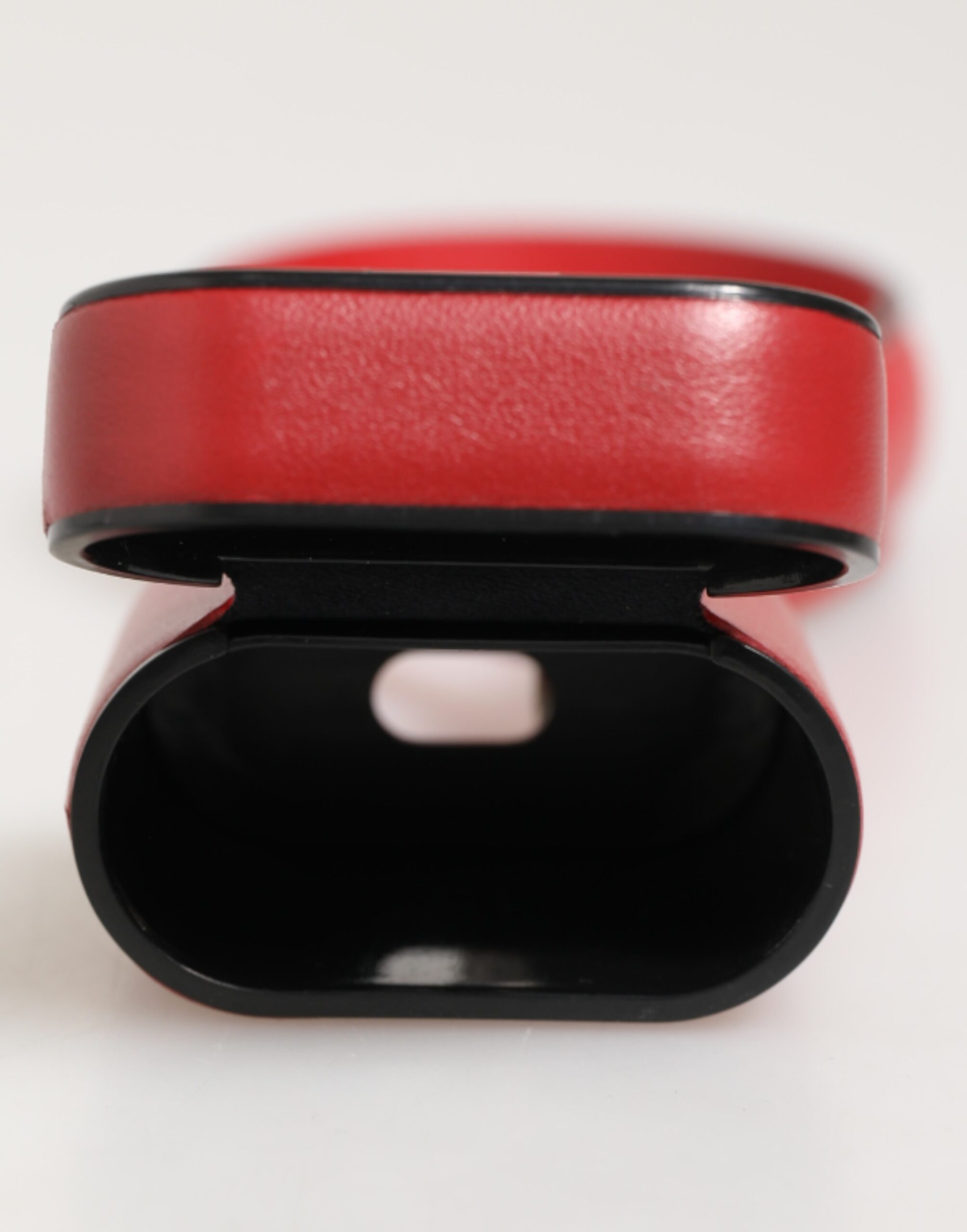 Case Dolce & Gabbana Red White Logo Flip Holder