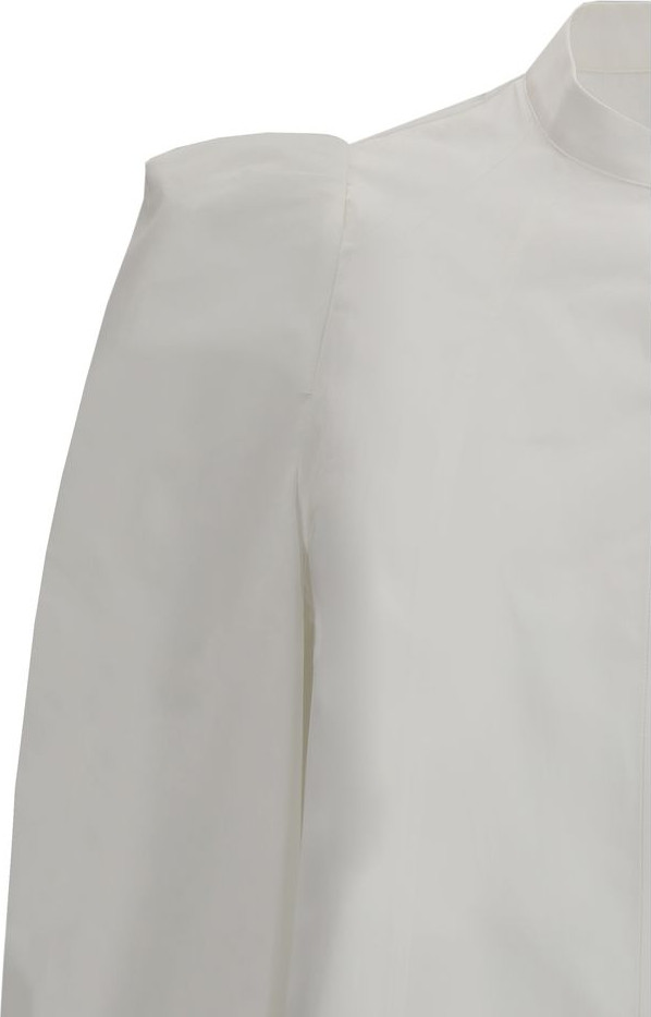 White Cotton Dress Shirt Alexander McQueen