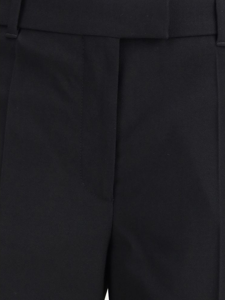 Брюки из шерсти Alexander McQueen