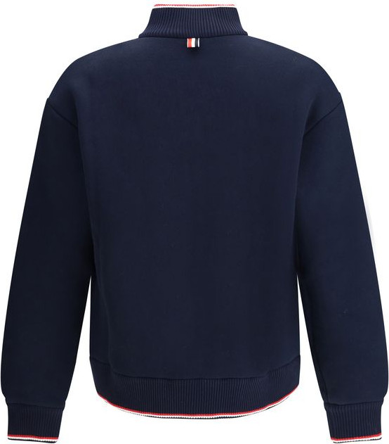 Blue Cotton Bomber Thom Browne