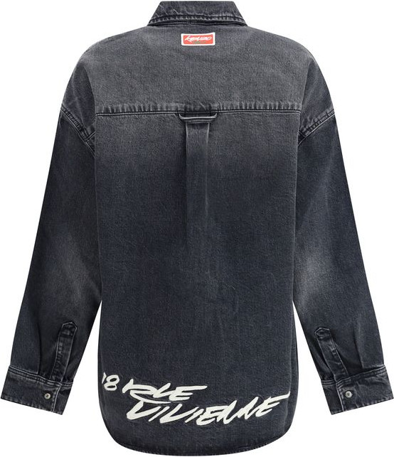 Black Denim Shirt Kenzo