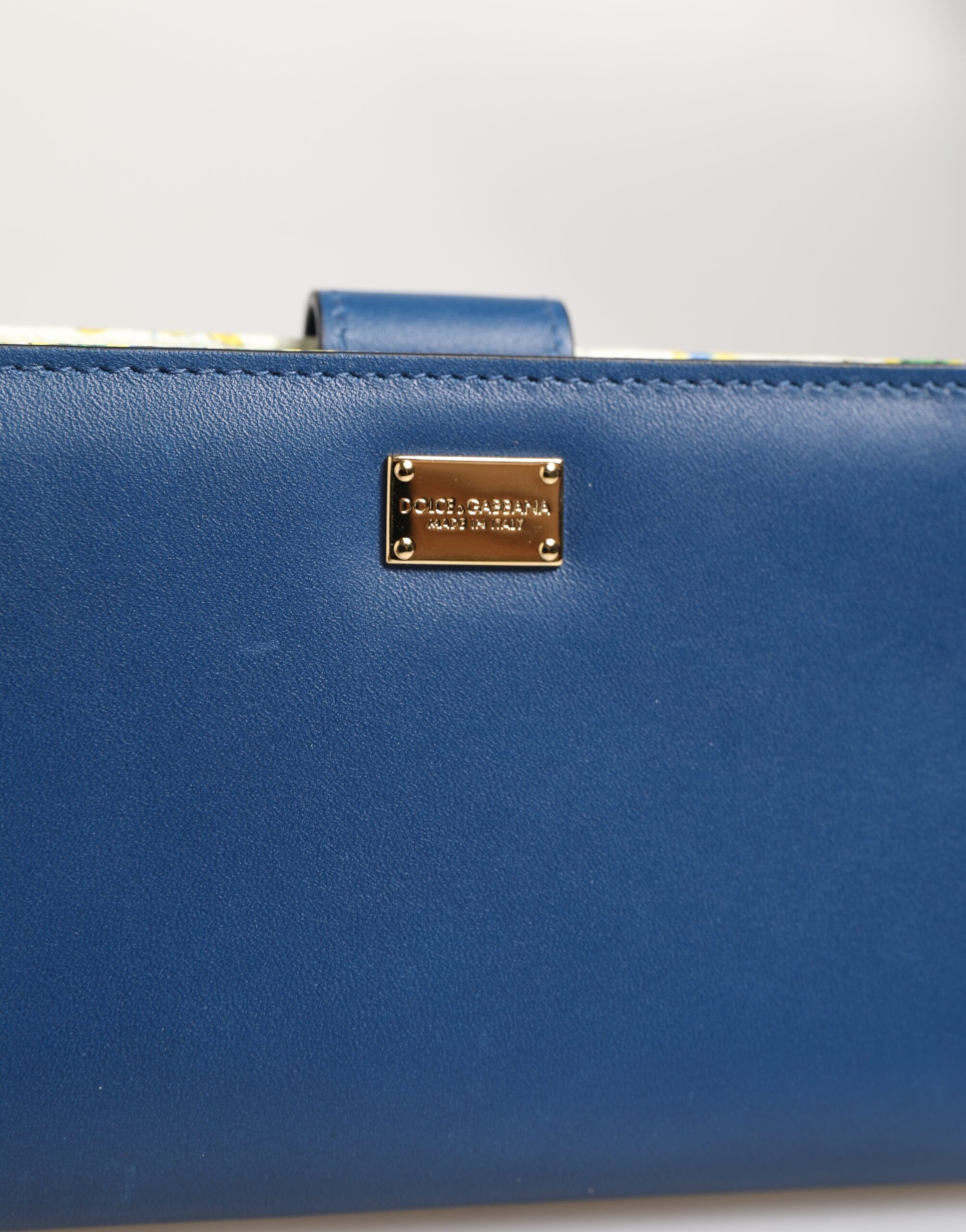 Sumka Dolce & Gabbana Continental Tile Print Zip Card Holder Purse