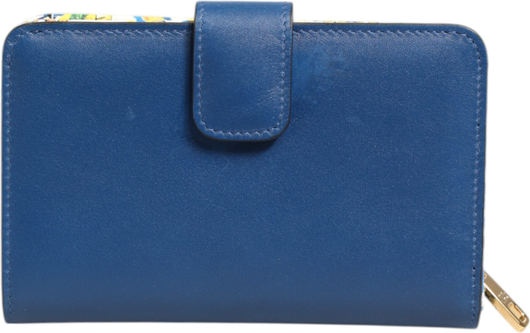Sumka Dolce & Gabbana Continental Tile Print Zip Card Holder Purse