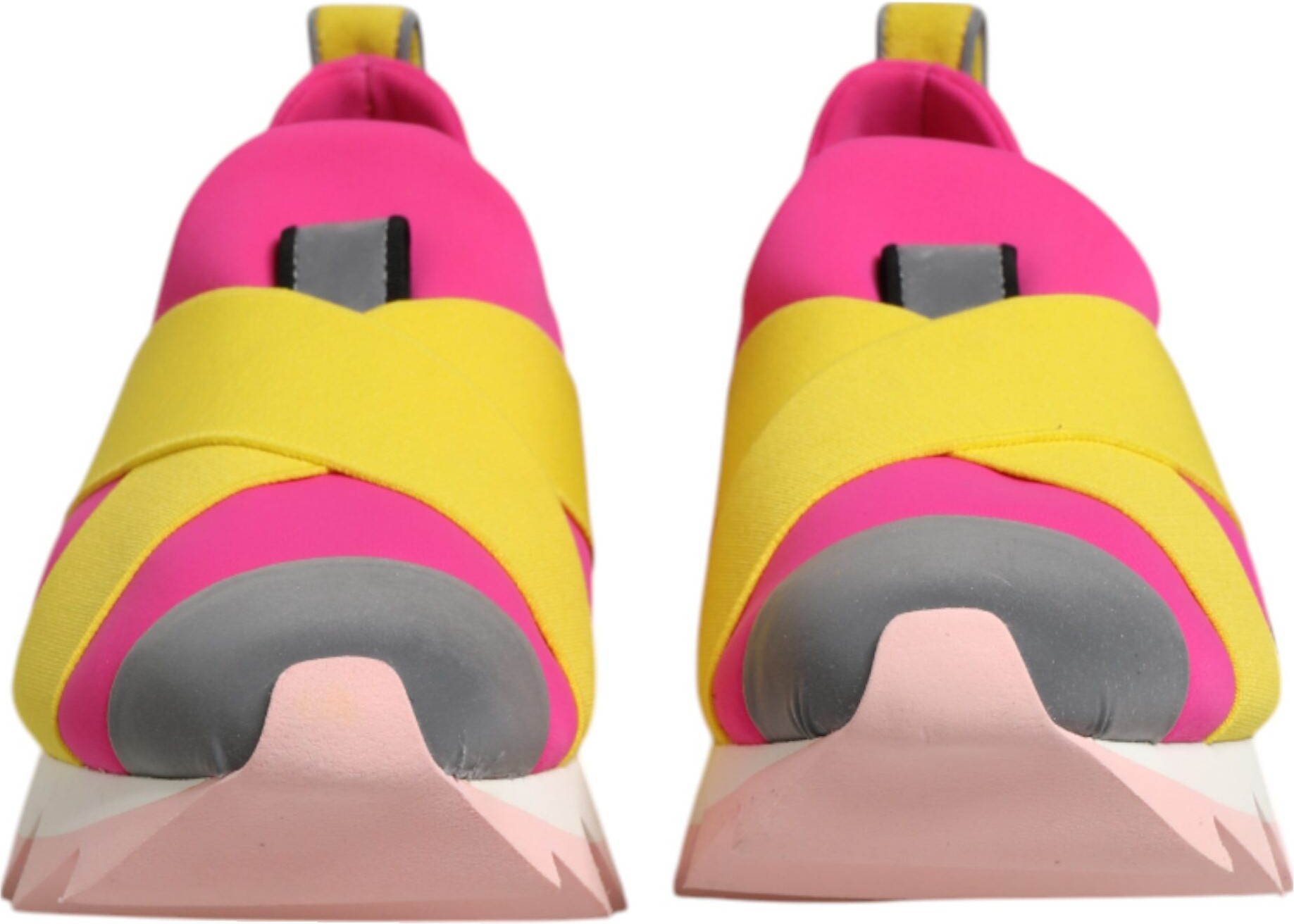 Dolce & Gabbana Multicolor Neoprene Elastic Ibiza Sneakers Shoes