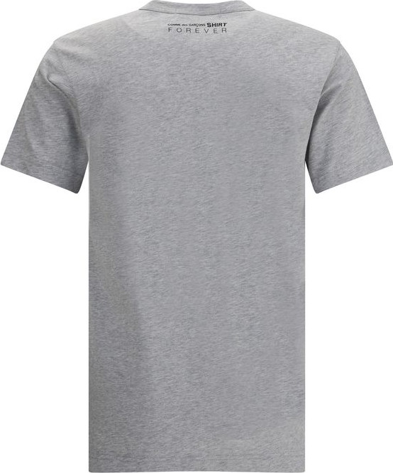 T-Shirt Comme Des Garcons Gray Cotton