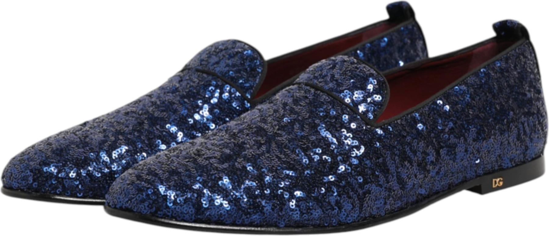 Кожаные лоферы-тапочки Dolce & Gabbana