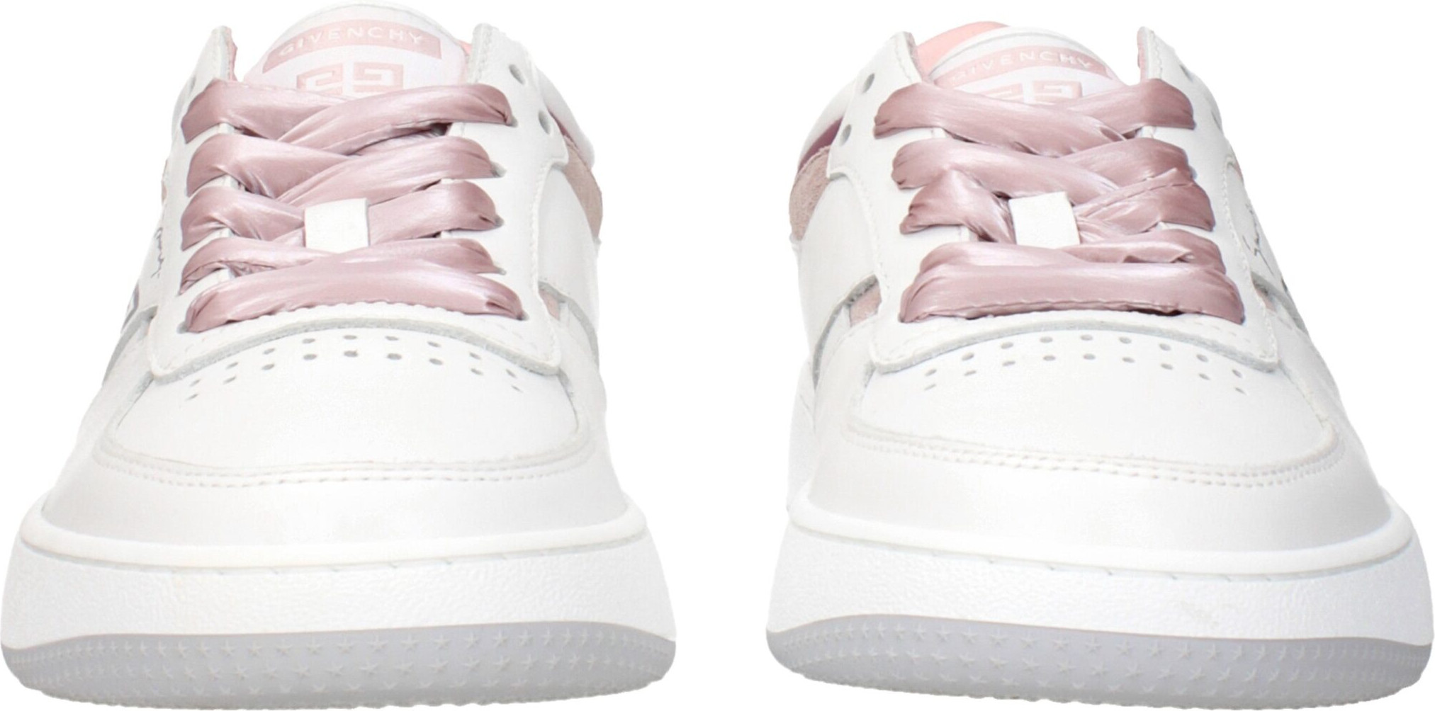 White Leather Low Top Sneakers Givenchy