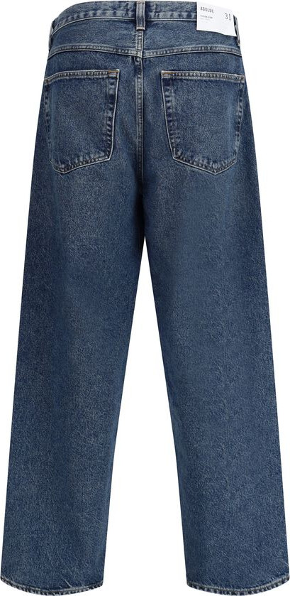 Blue Cotton Jeans Denim AGOLDE