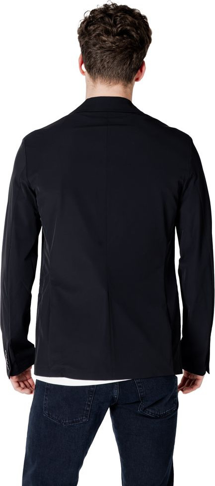 Armani Exchange Черный хлопковый блейзер