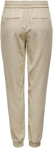 Pants ONLY Beige Viscose Casual Pants