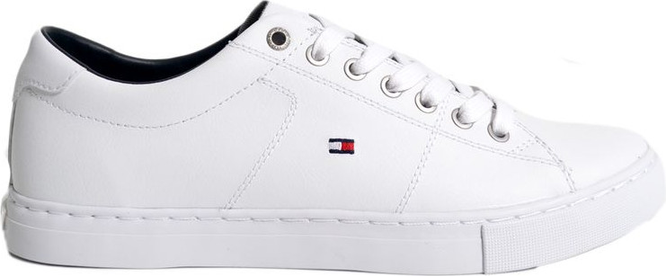 Белые кожаные кроссовки Tommy Hilfiger