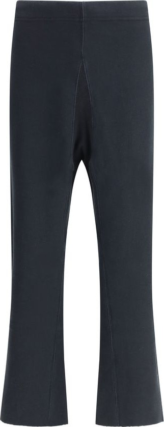 Черные повседневные брюки Maison Margiela из хлопка