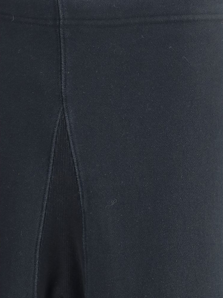 Черные повседневные брюки Maison Margiela из хлопка