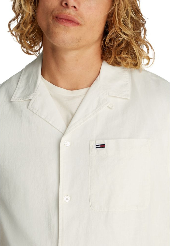 Tommy Jeans LINEN BLEND CAMP ko'ylagi