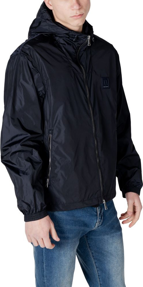 Куртка Armani Exchange синяя из полиамида