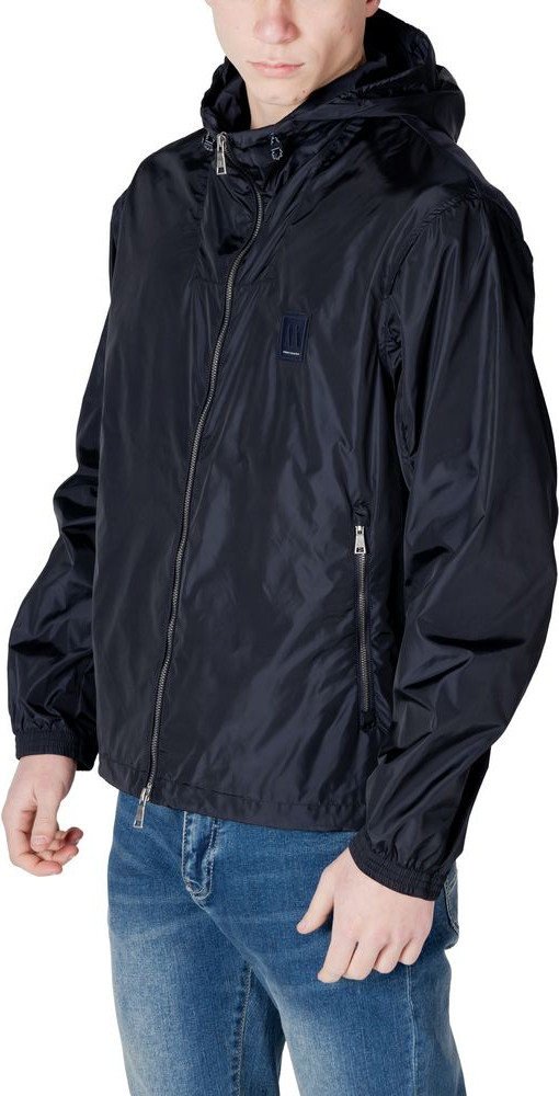 Куртка Armani Exchange синяя из полиамида