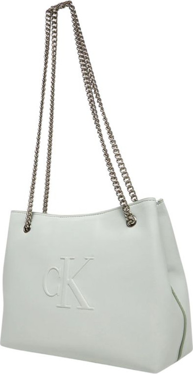 Handbag Calvin Klein Jeans SCULPTED CHAIN SHOULDER